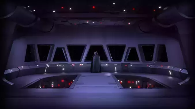 Super Star Destroyer Bridge 3D model