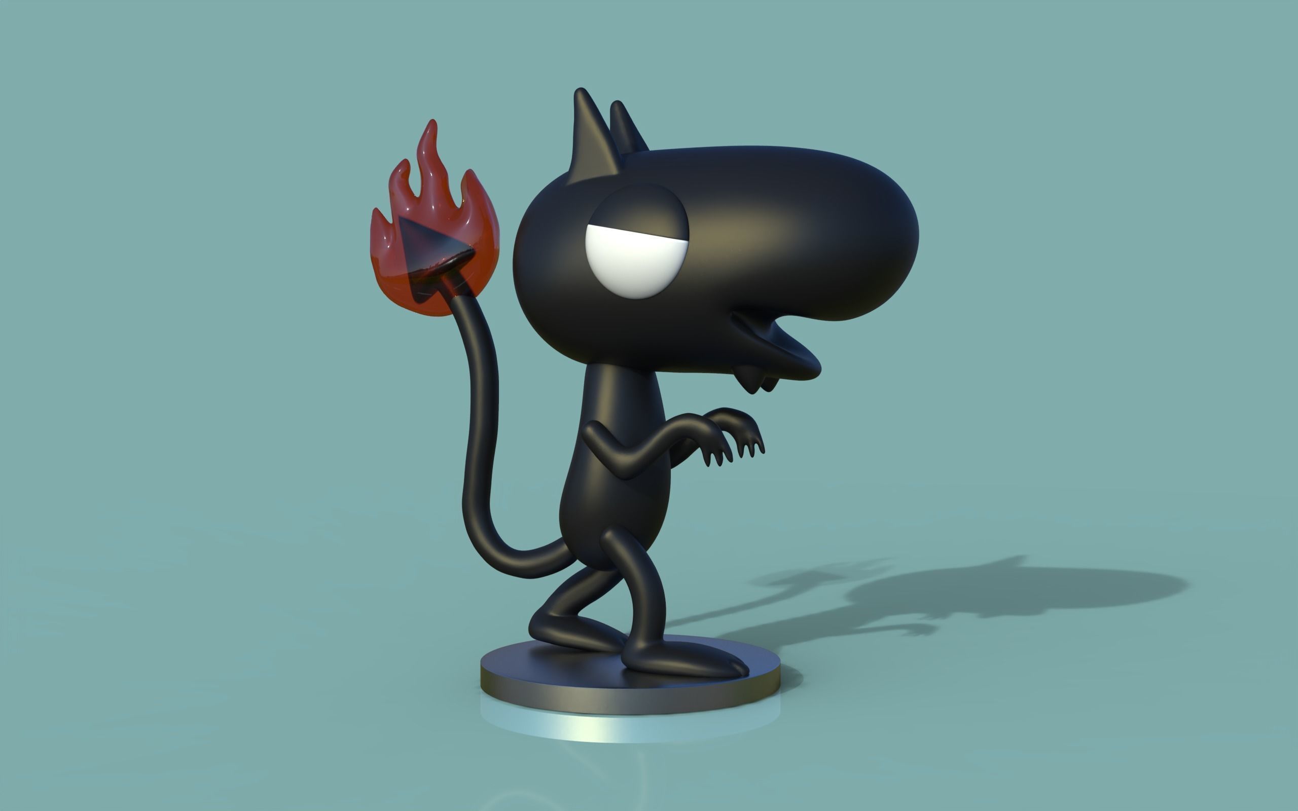Funko Luci  3D print model_2