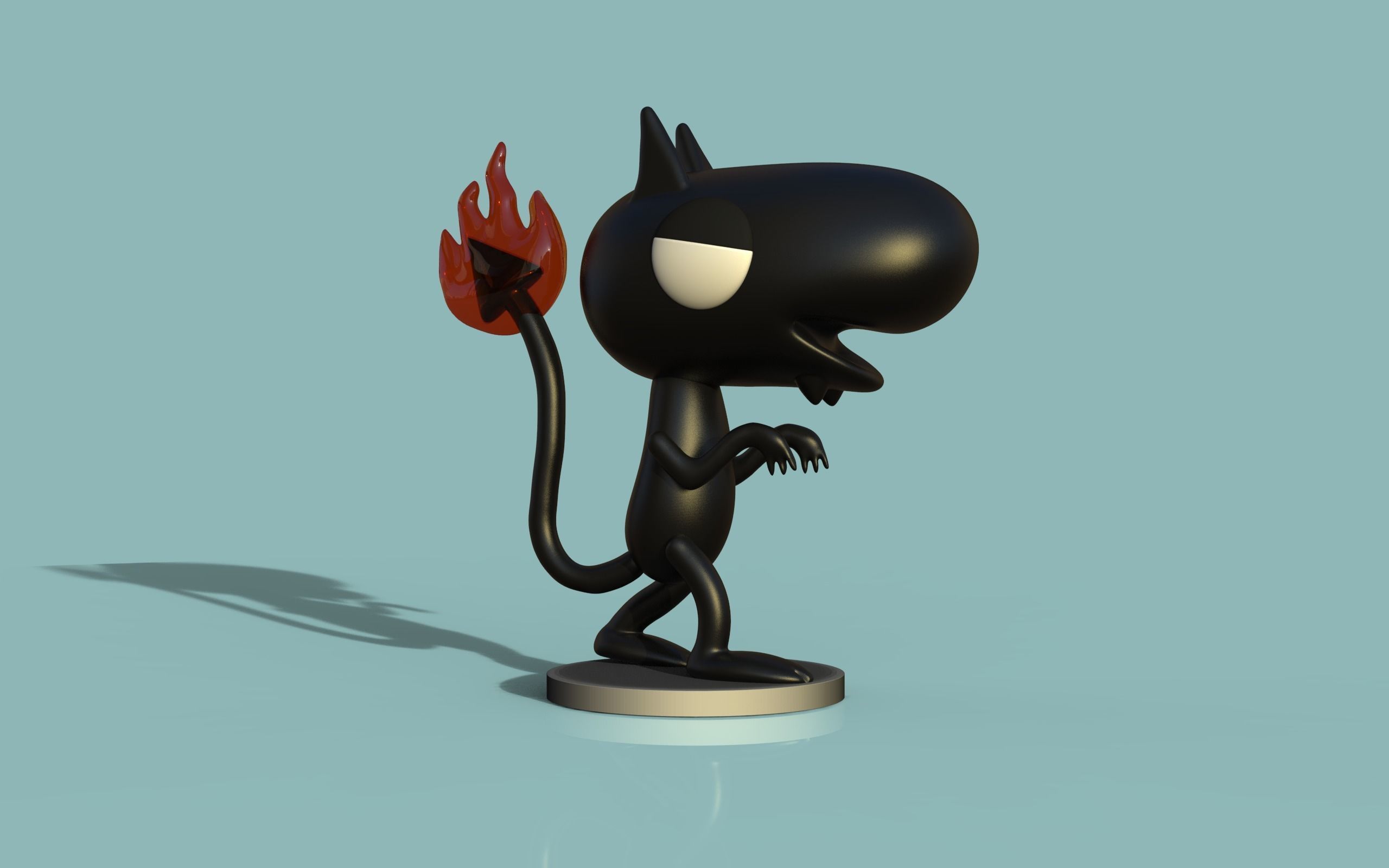 Funko Luci  3D print model_1