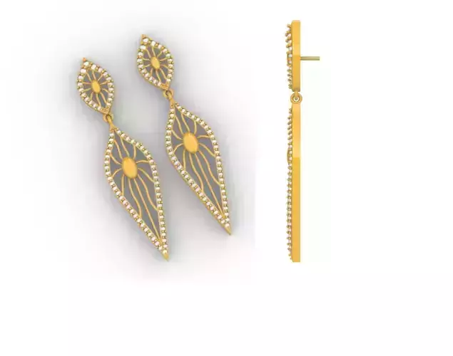 Shanaya Diamond  Drop Earring