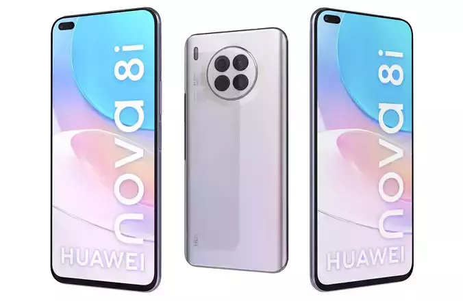 Huawei Nova 8i Moonlight Silver