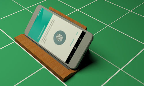 Desk Phone Hanger 3D model_1