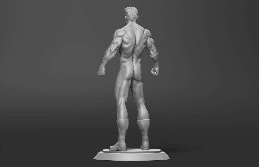 Captain Atom 3d print 3D print model_3