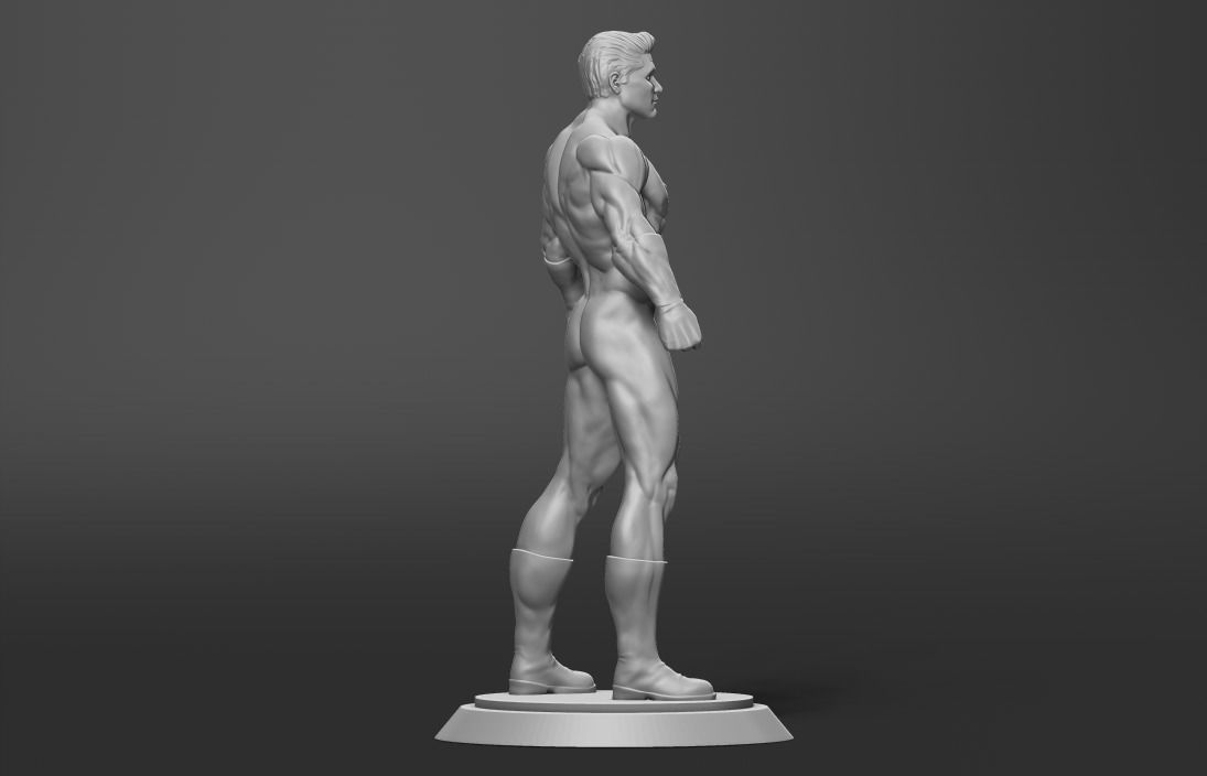 Captain Atom 3d print 3D print model_2