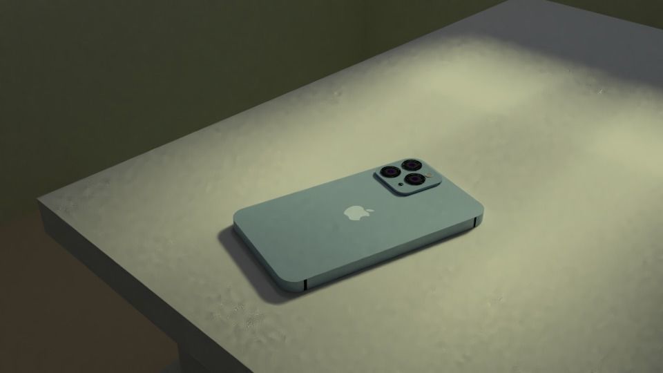 Apple Iphone 14  3D model_1