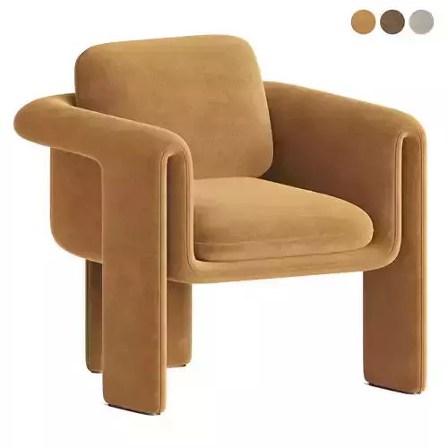 Floria Velvet Armchair