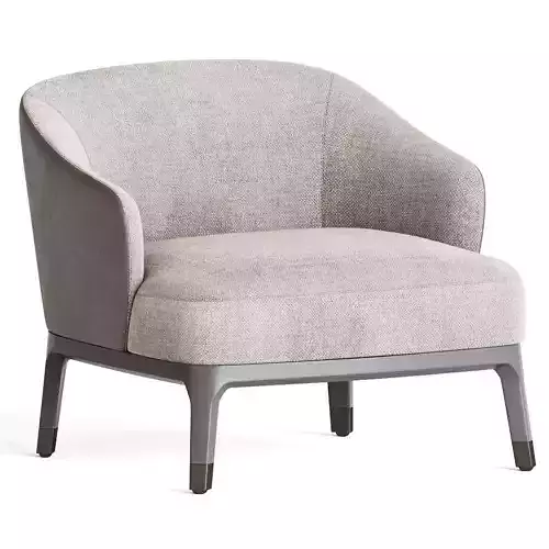 Lungotevere Leather Armchair Artemest