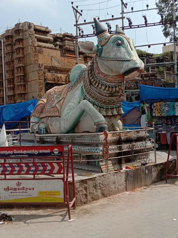Nandi Near Madurai Meenakshi Amman Temple 3d photogrammetry 3D model_1