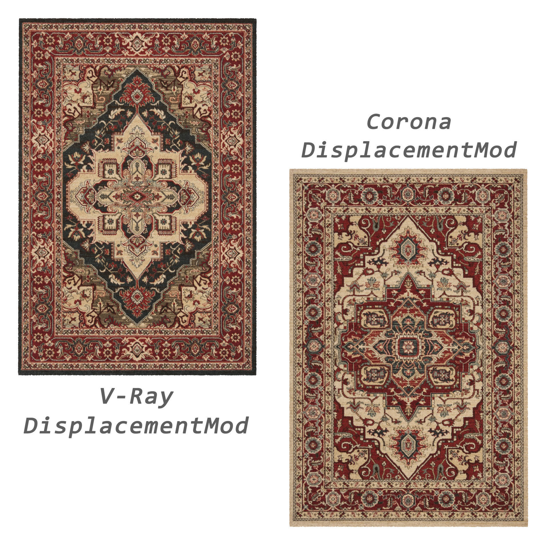 Rugs No 476 Low-poly 3D model_2