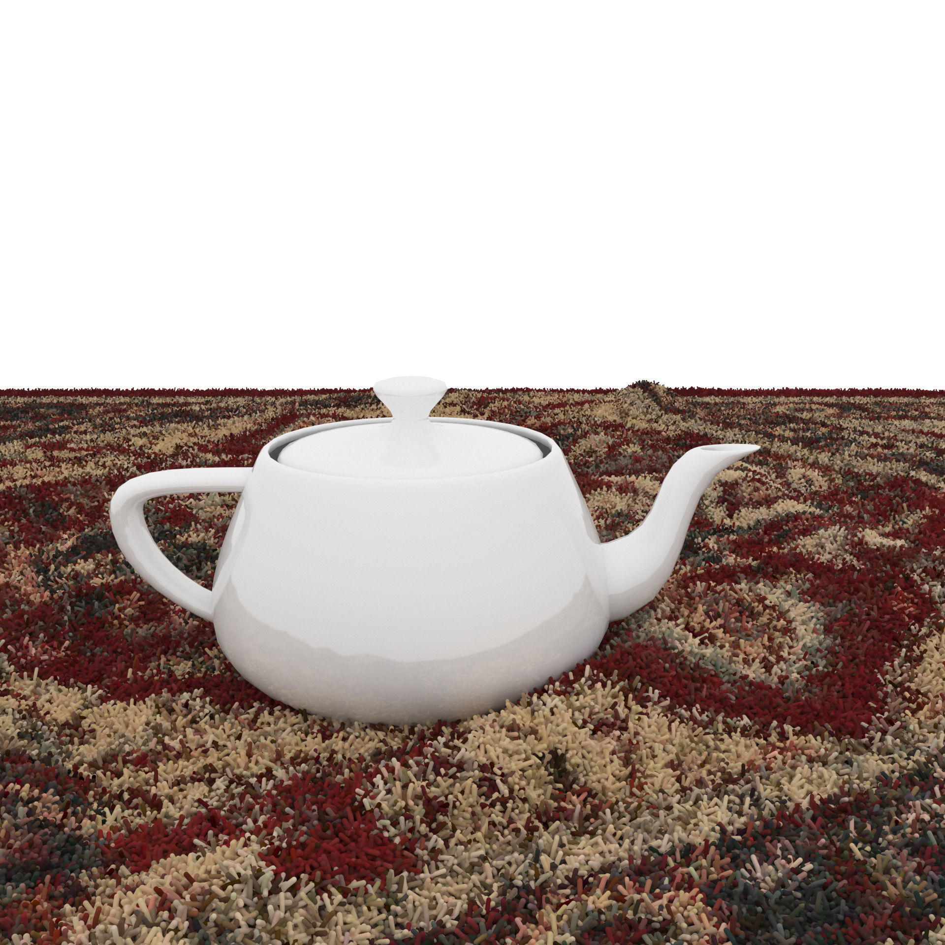 Rugs No 476 Low-poly 3D model_7