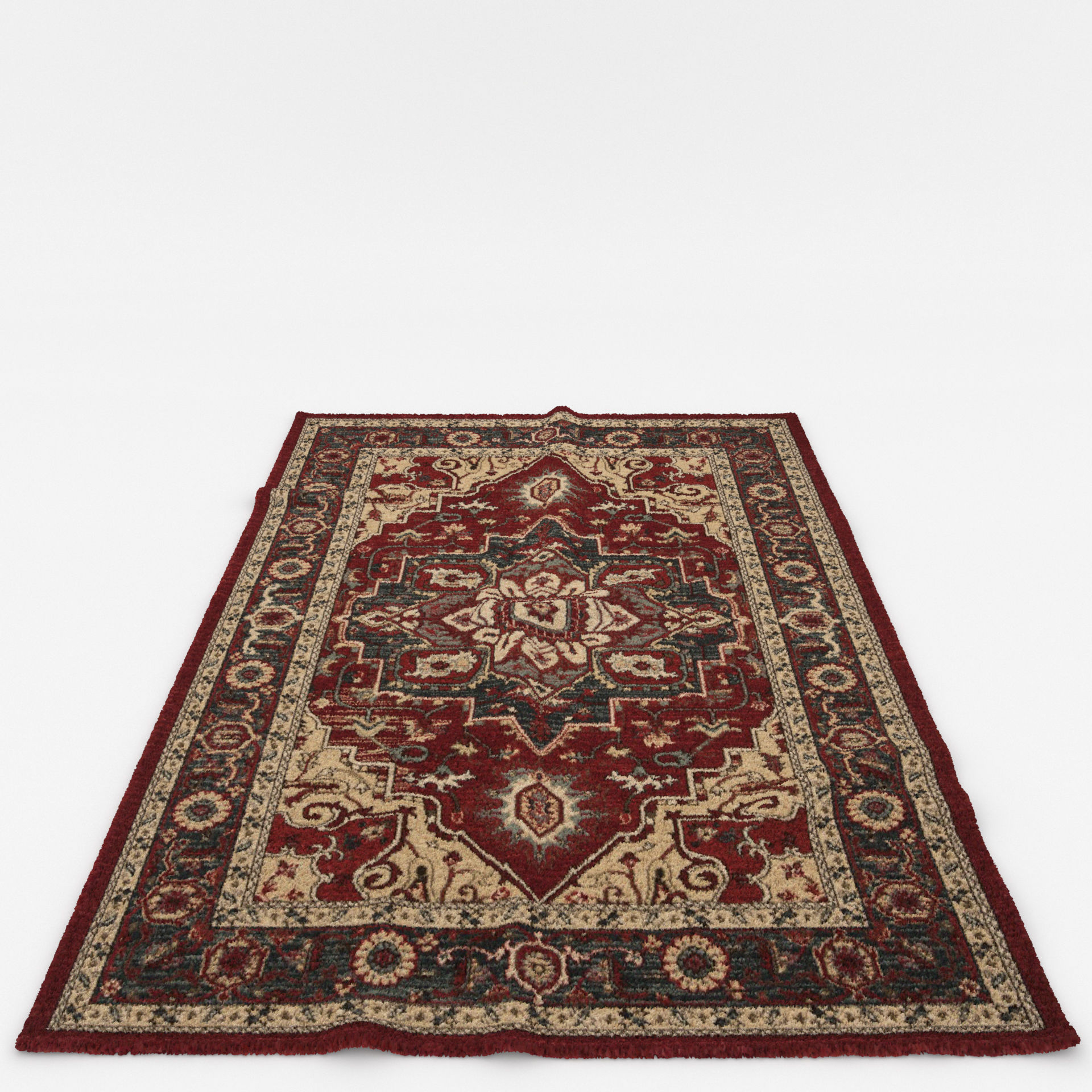 Rugs No 476 Low-poly 3D model_6