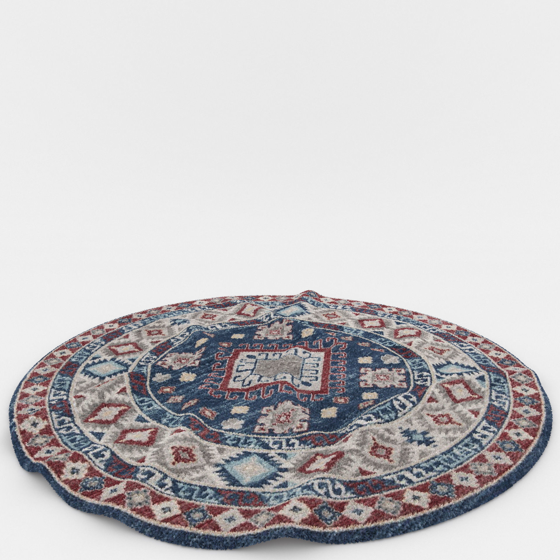 Rugs No 478 Low-poly 3D model_7