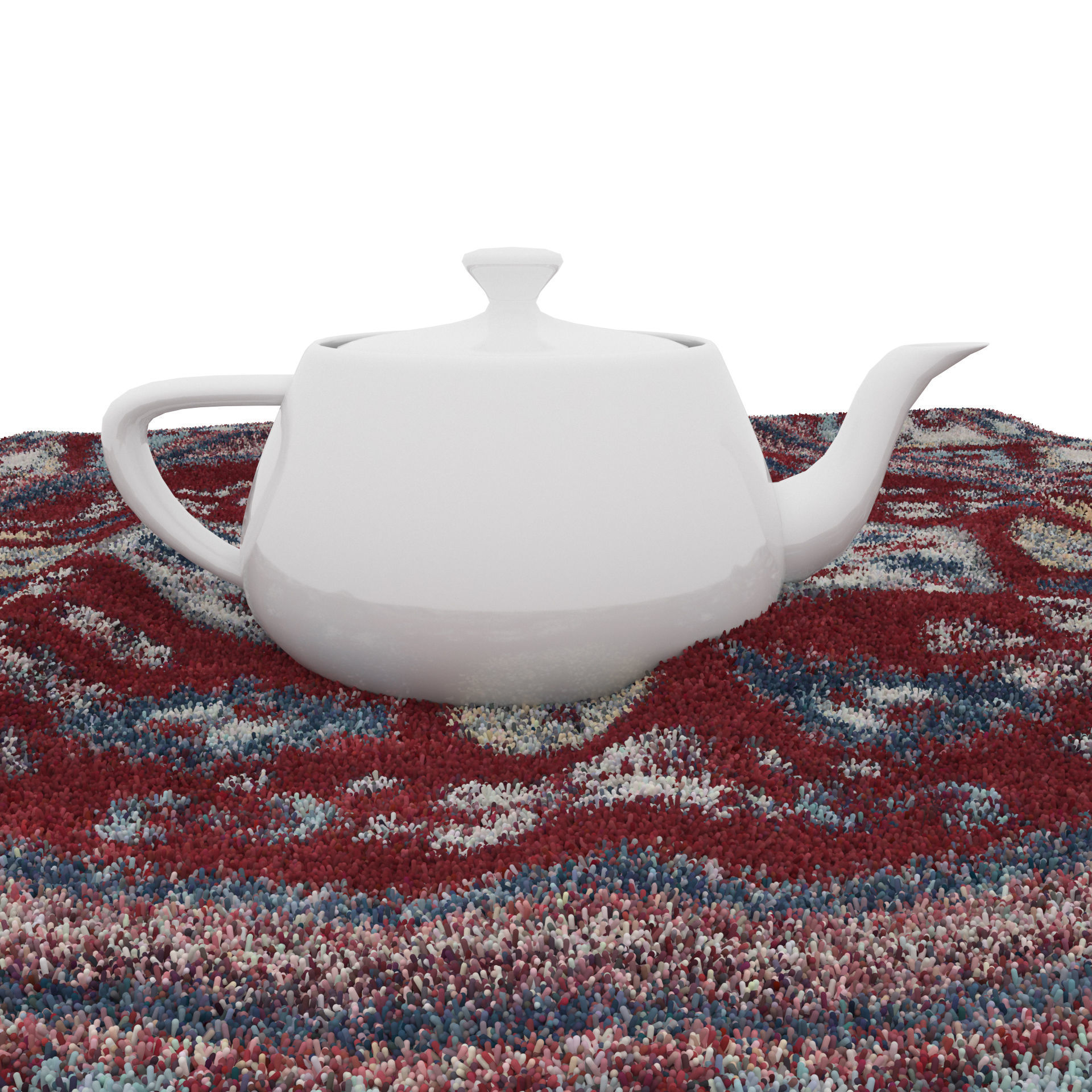 Rugs No 478 Low-poly 3D model_8