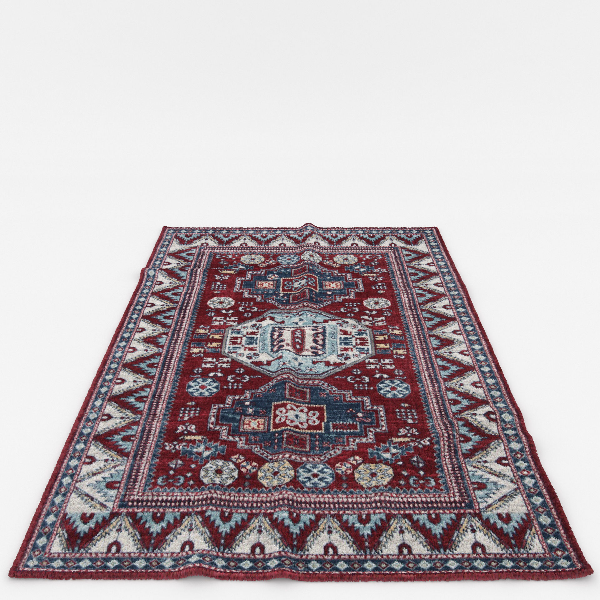 Rugs No 478 Low-poly 3D model_9