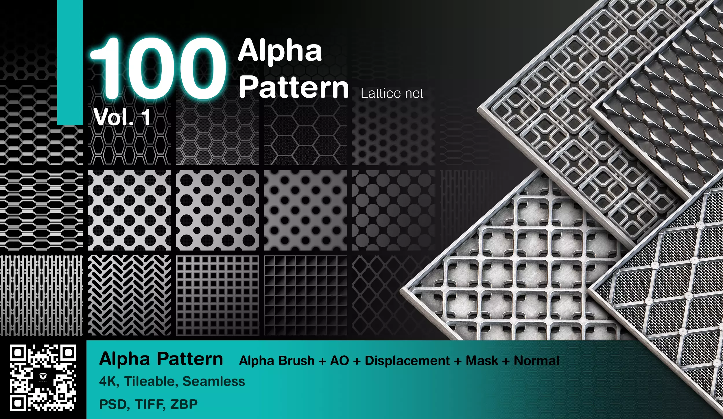 100 Alpha Pattern Texture_0