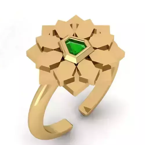 3d-model ring mandala