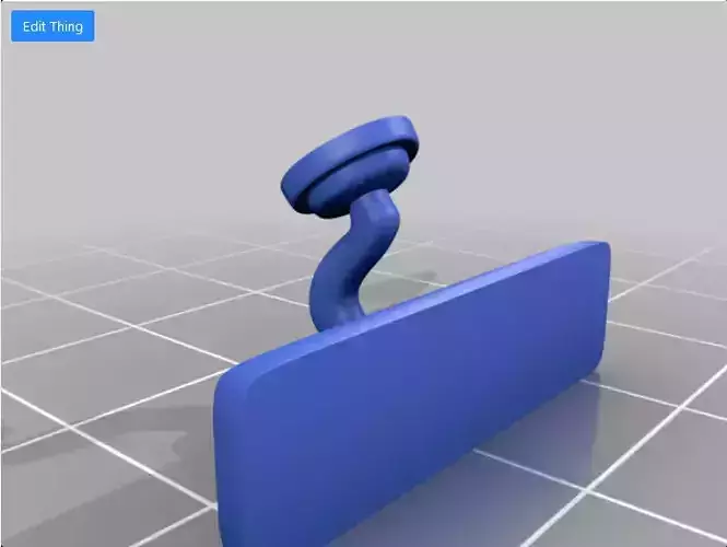 scale rearview mirror