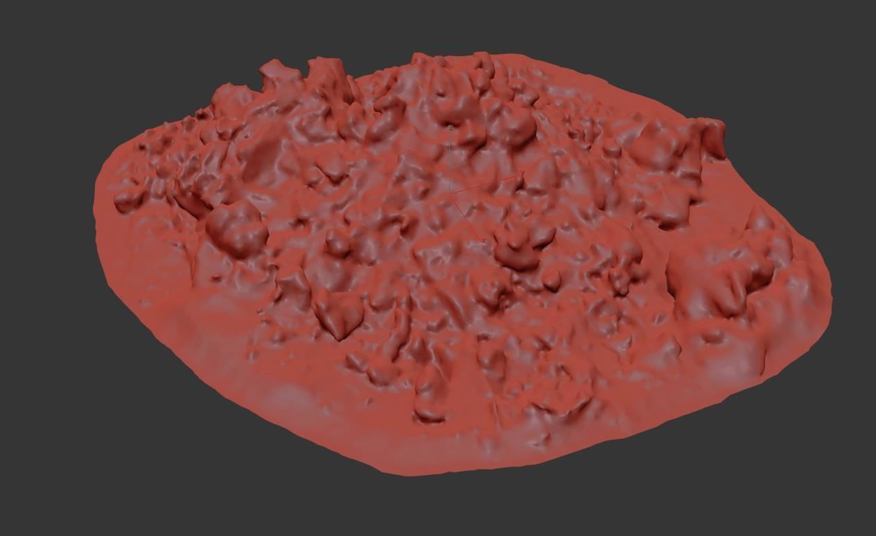 Ultra realistic a Pile of snow 2021 Low-poly 3D model_7