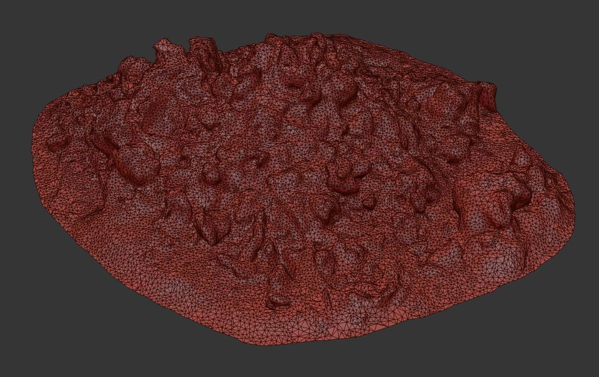 Ultra realistic a Pile of snow 2021 Low-poly 3D model_8