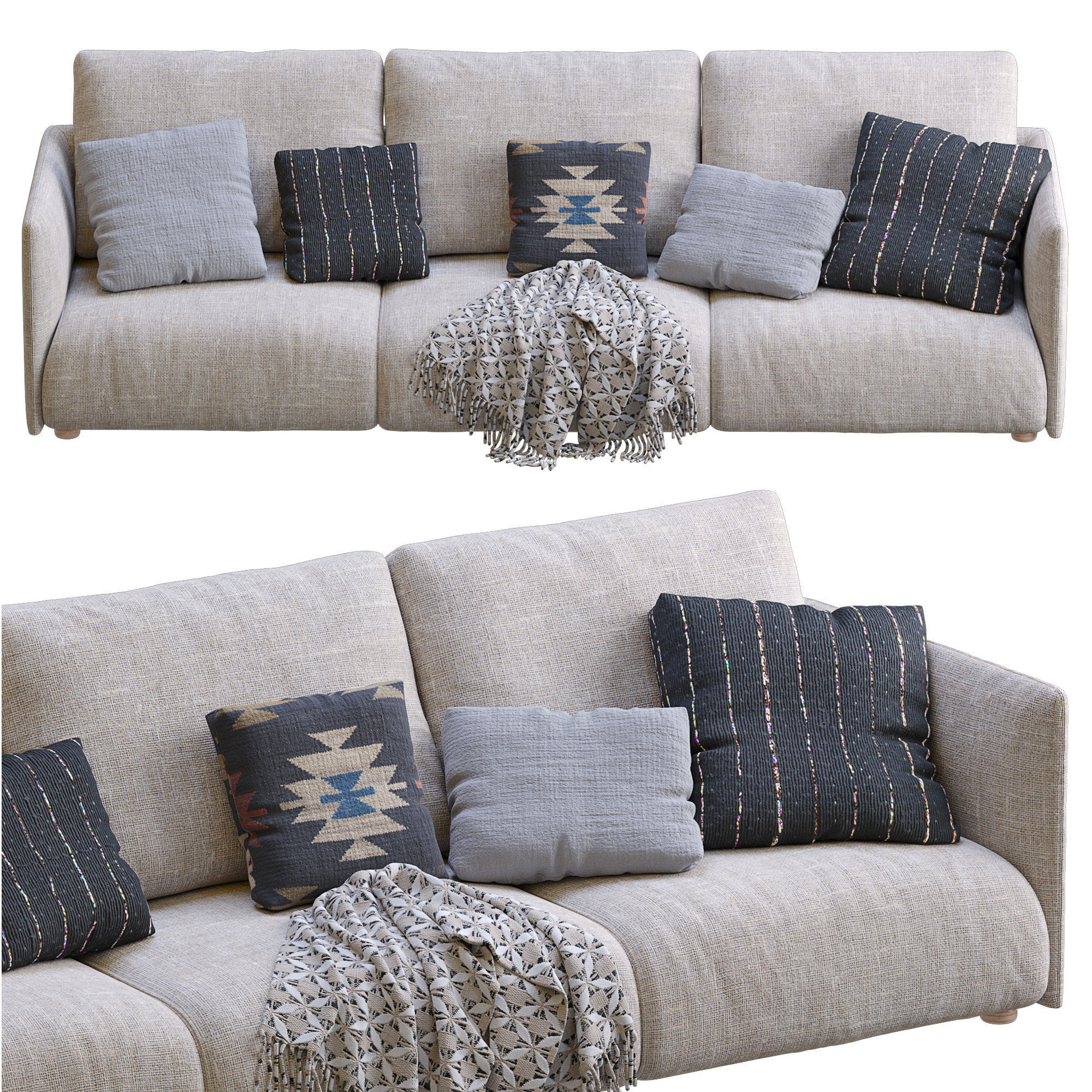 sofa Lullaby 3D model_31