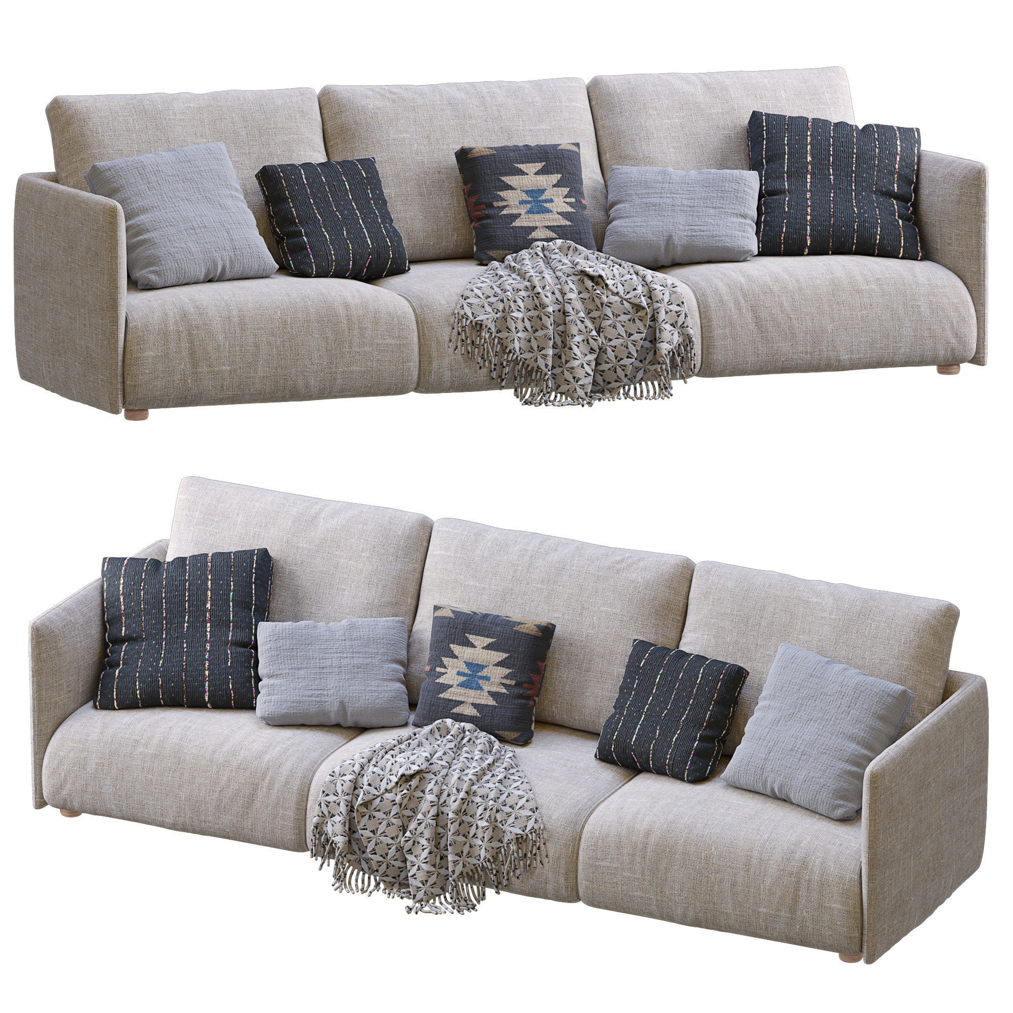 sofa Lullaby 3D model_33