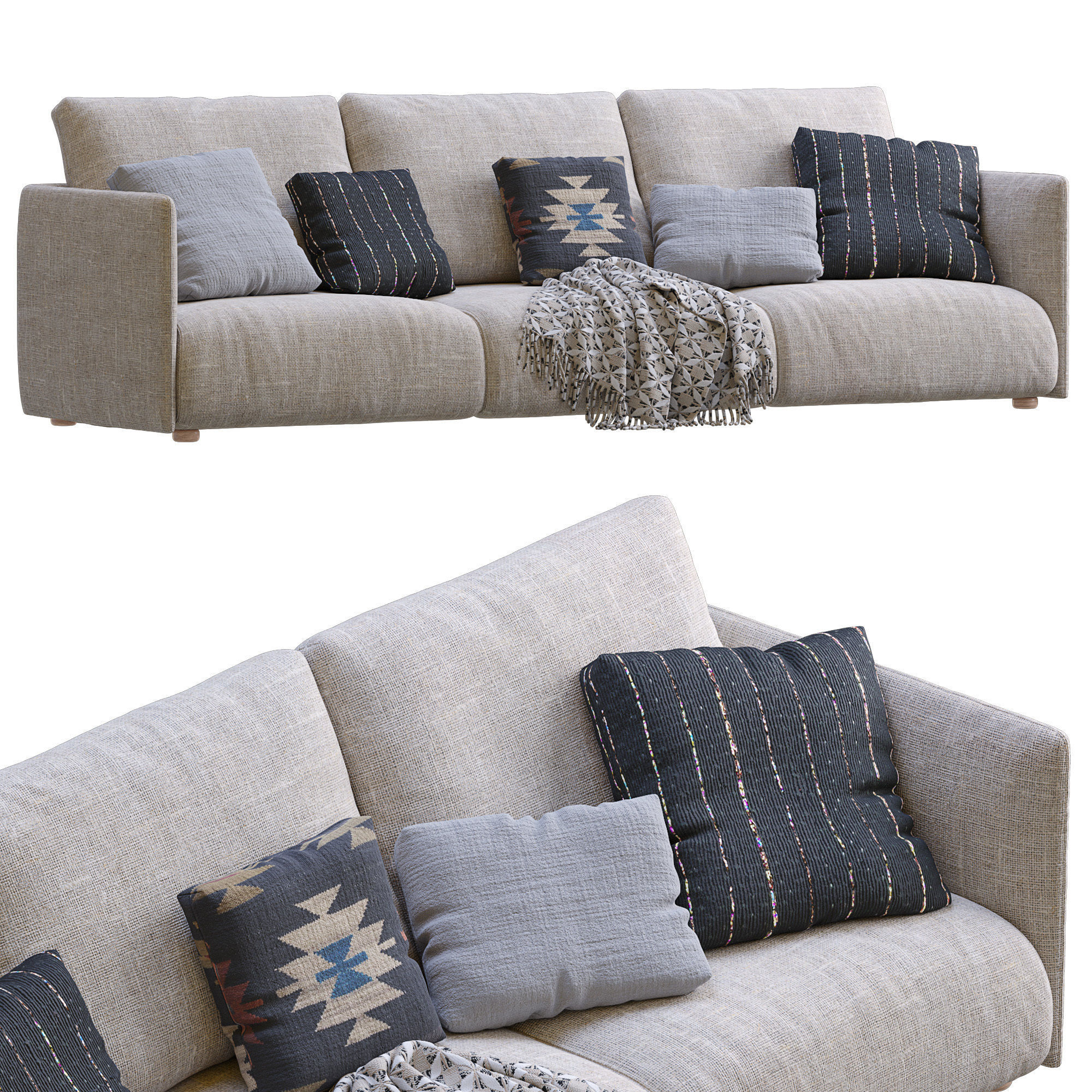 sofa Lullaby 3D model_12