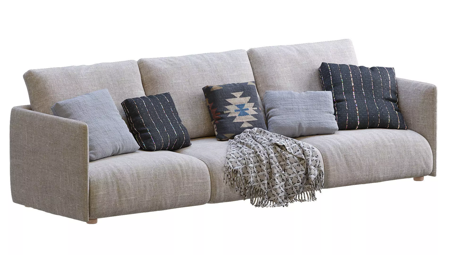 sofa Lullaby 3D model_0