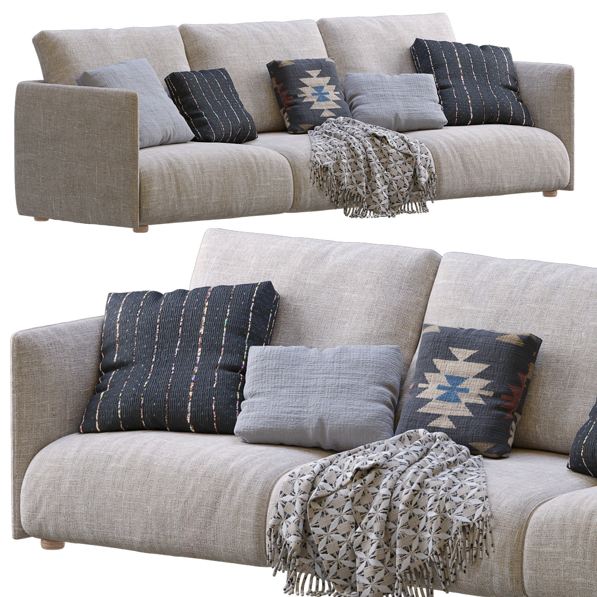 sofa Lullaby 3D model_32