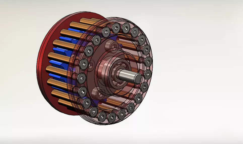 Cycloidal Gear Drive 3D print model