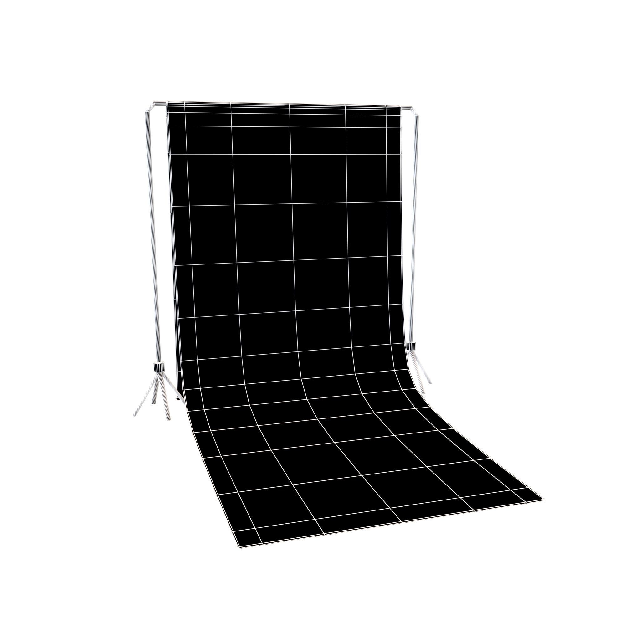 Photography Backdrop v1 003 Low-poly 3D model_4