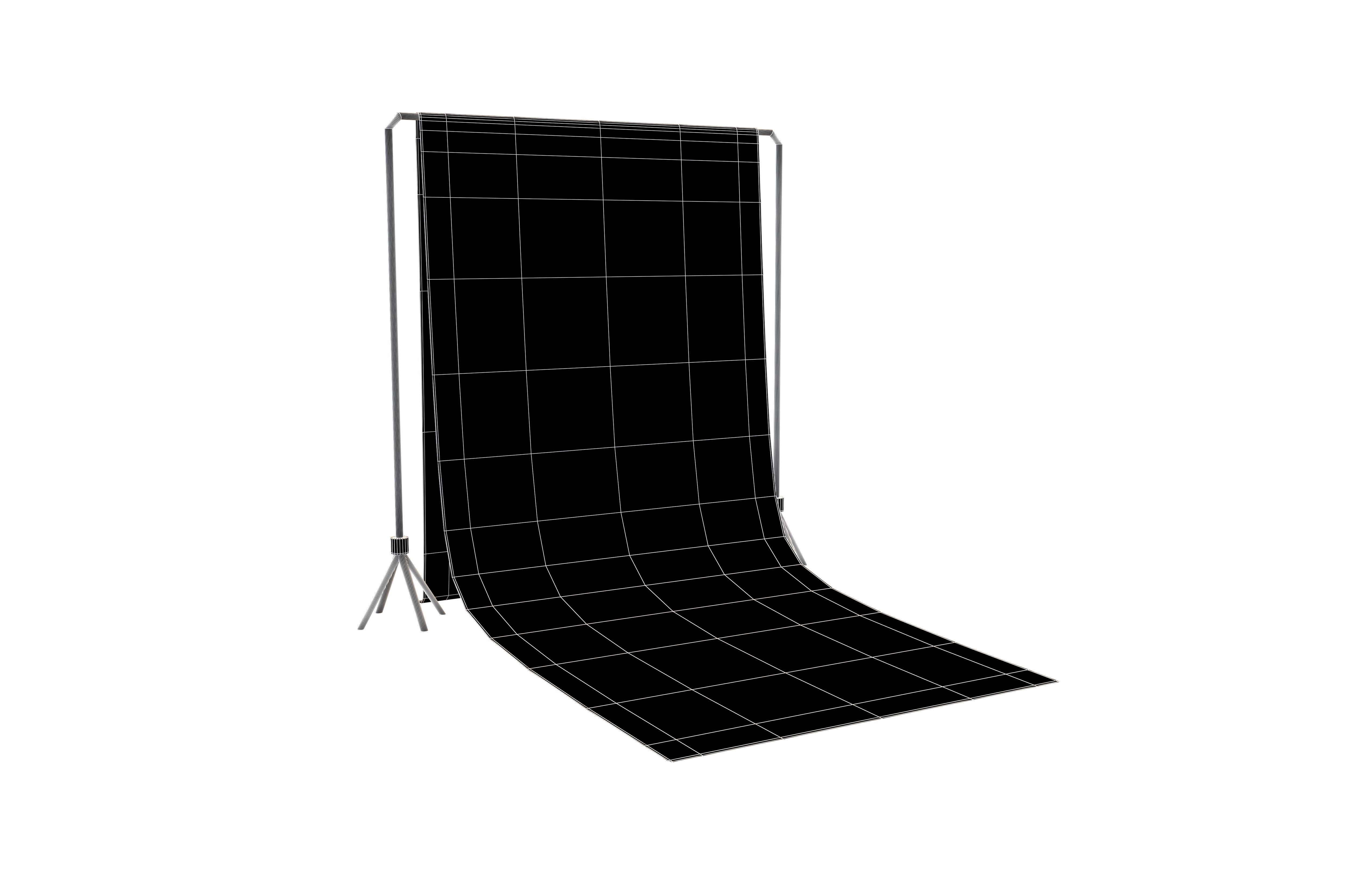Photography Backdrop v1 003 Low-poly 3D model_5