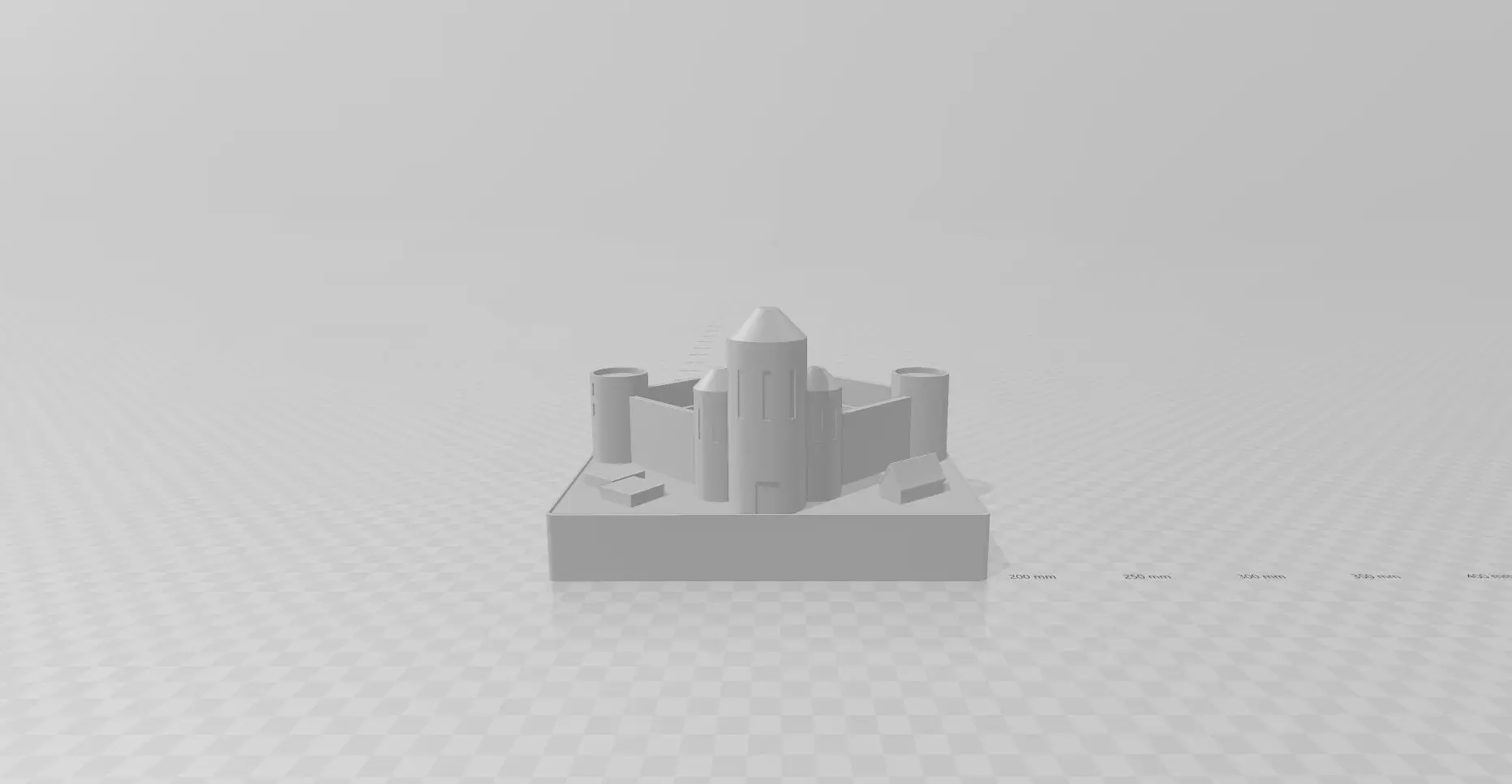 GOT RISK game castle pawn 3D print model_0