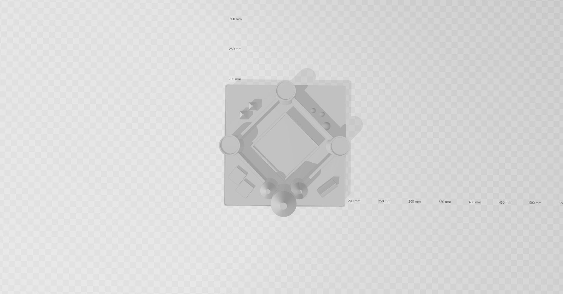 GOT RISK game castle pawn 3D print model_1