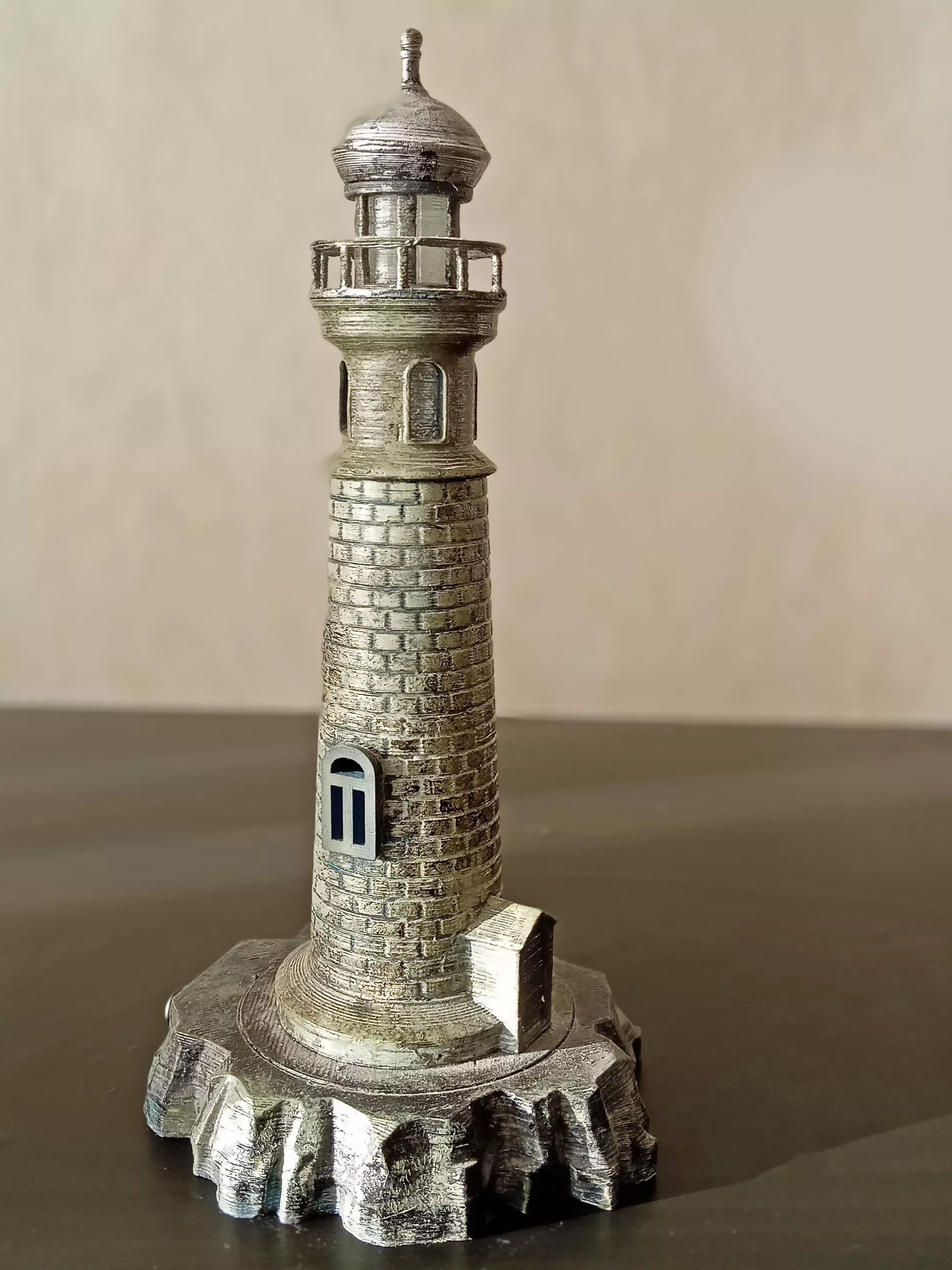 Lighthouse miniature 3D print model_0
