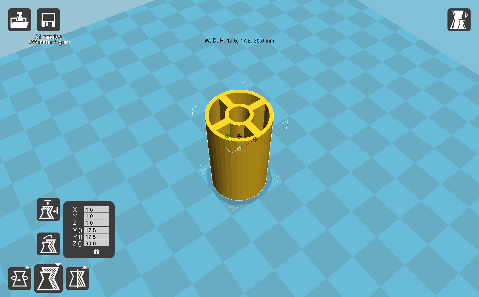 Lighthouse miniature 3D print model_12