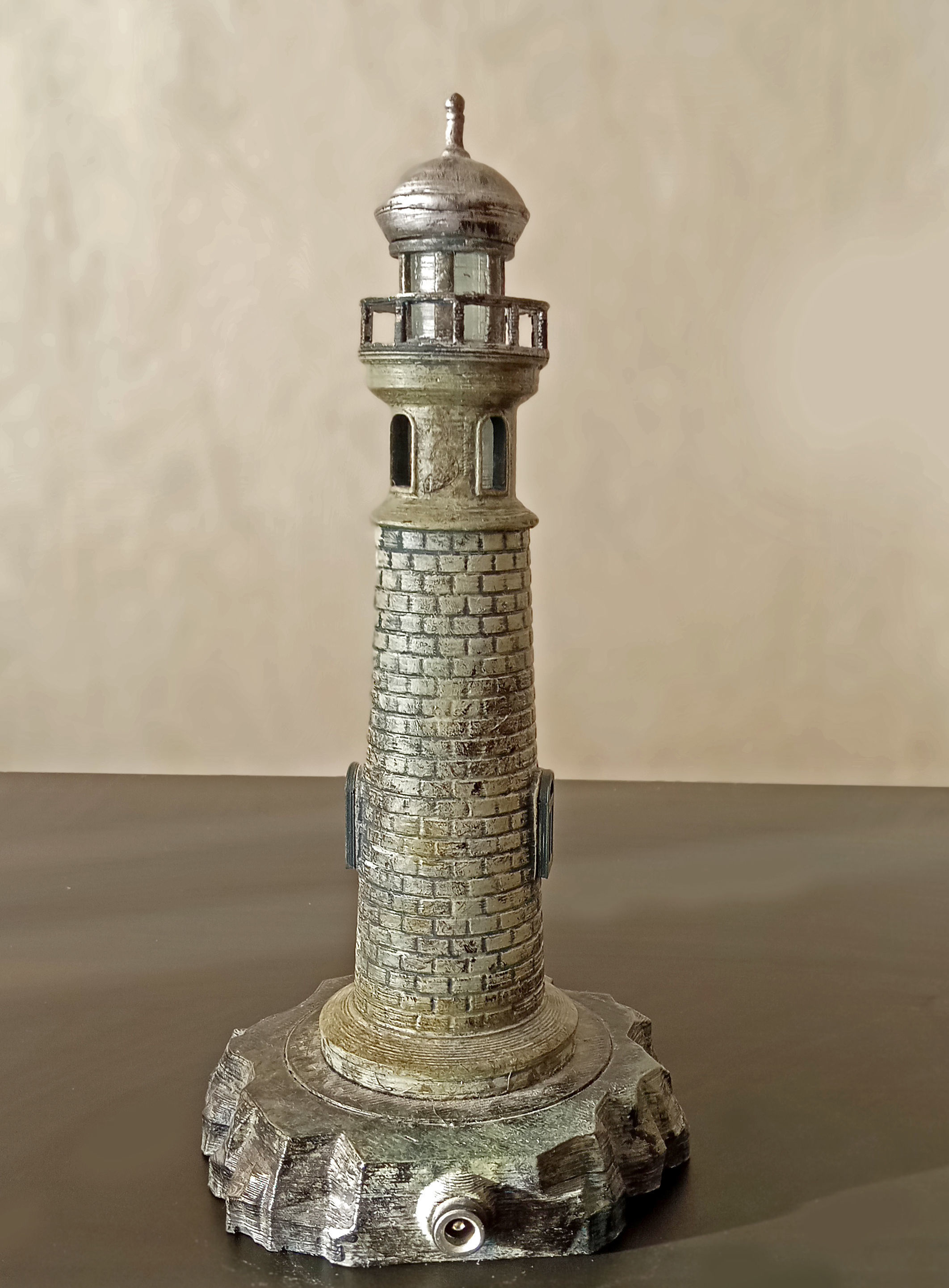 Lighthouse miniature 3D print model_1