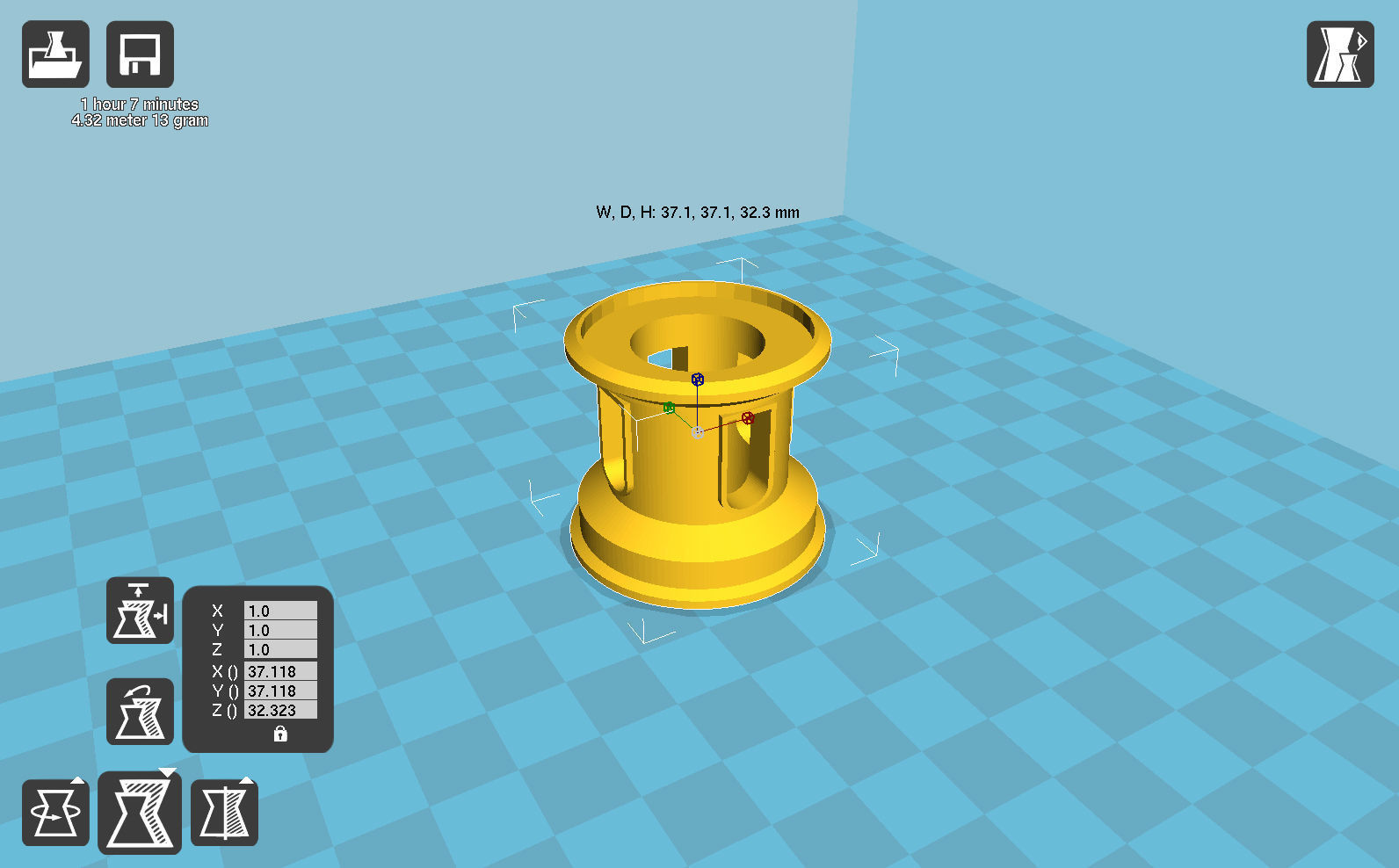 Lighthouse miniature 3D print model_9