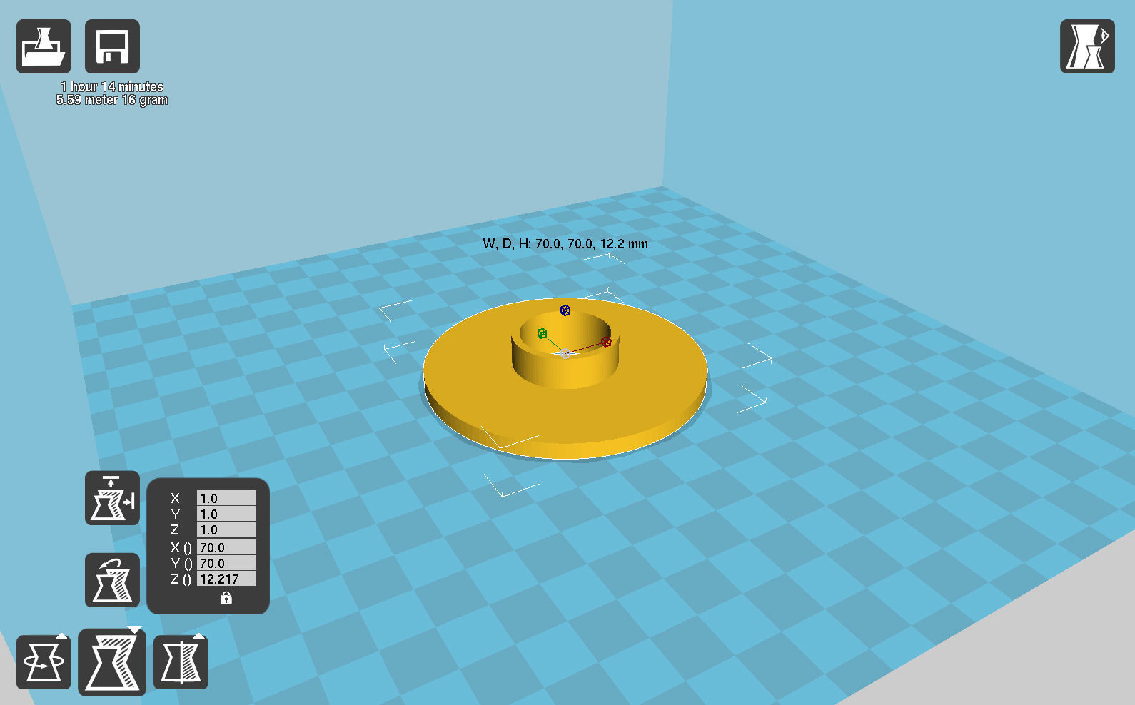 Lighthouse miniature 3D print model_6