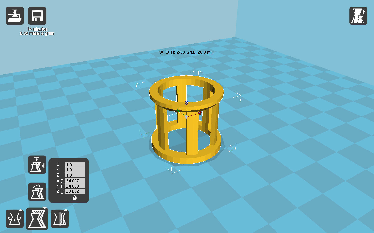 Lighthouse miniature 3D print model_11