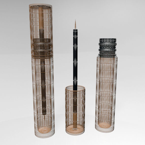 False Lash Effect Mascara 04 3D model_5