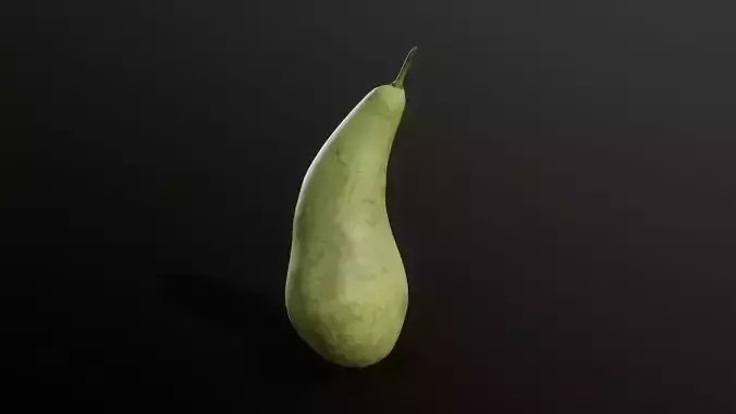 3D Scan Pear 02