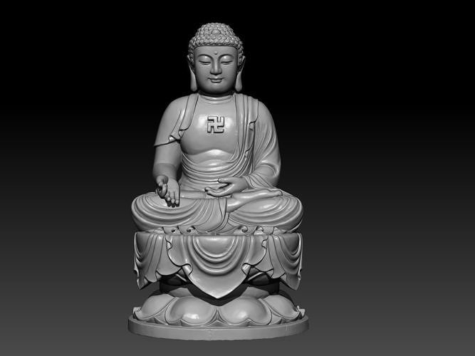 BUDDHA statue 3D model