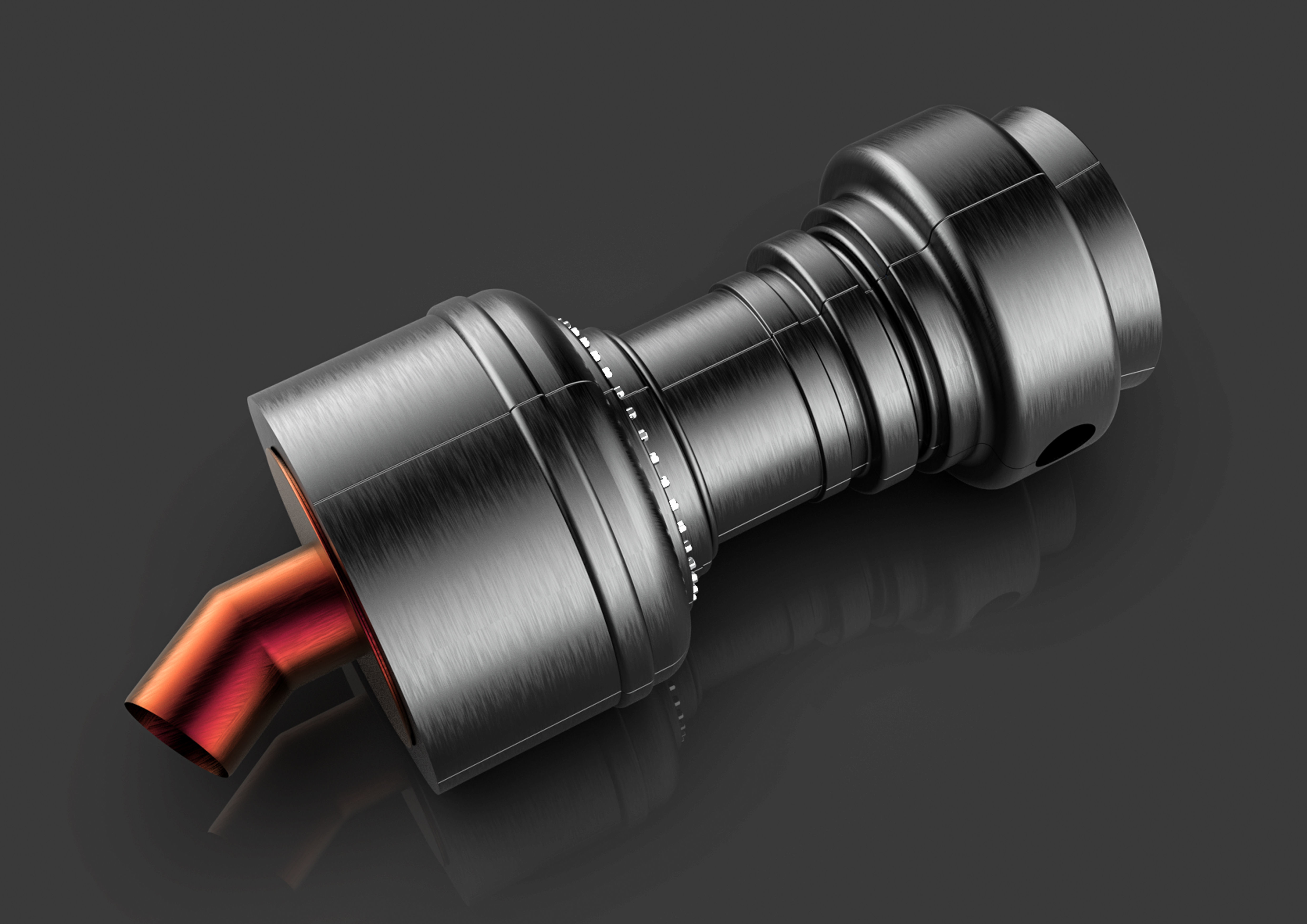 turbo turbine 3D model_5