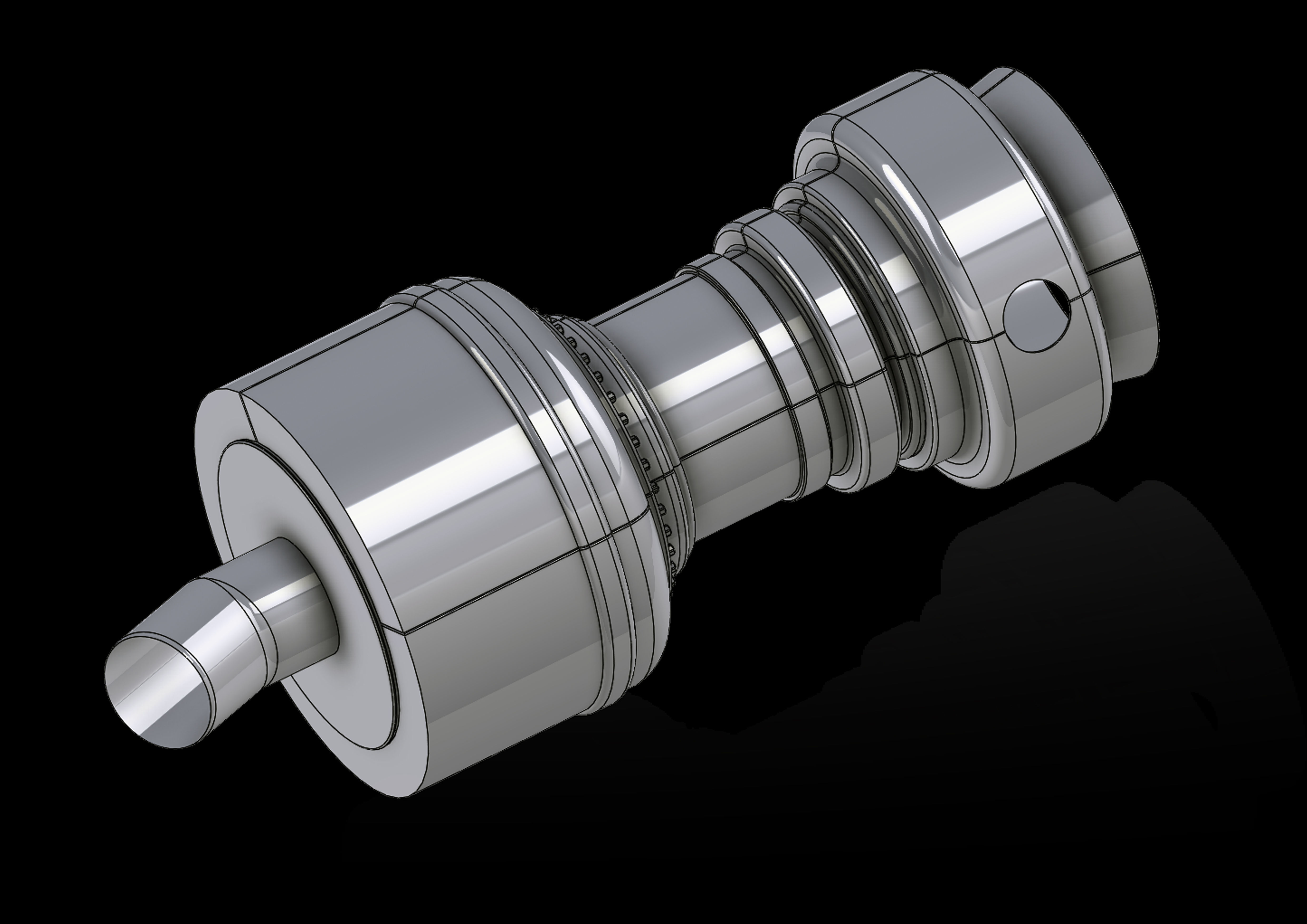 turbo turbine 3D model_7