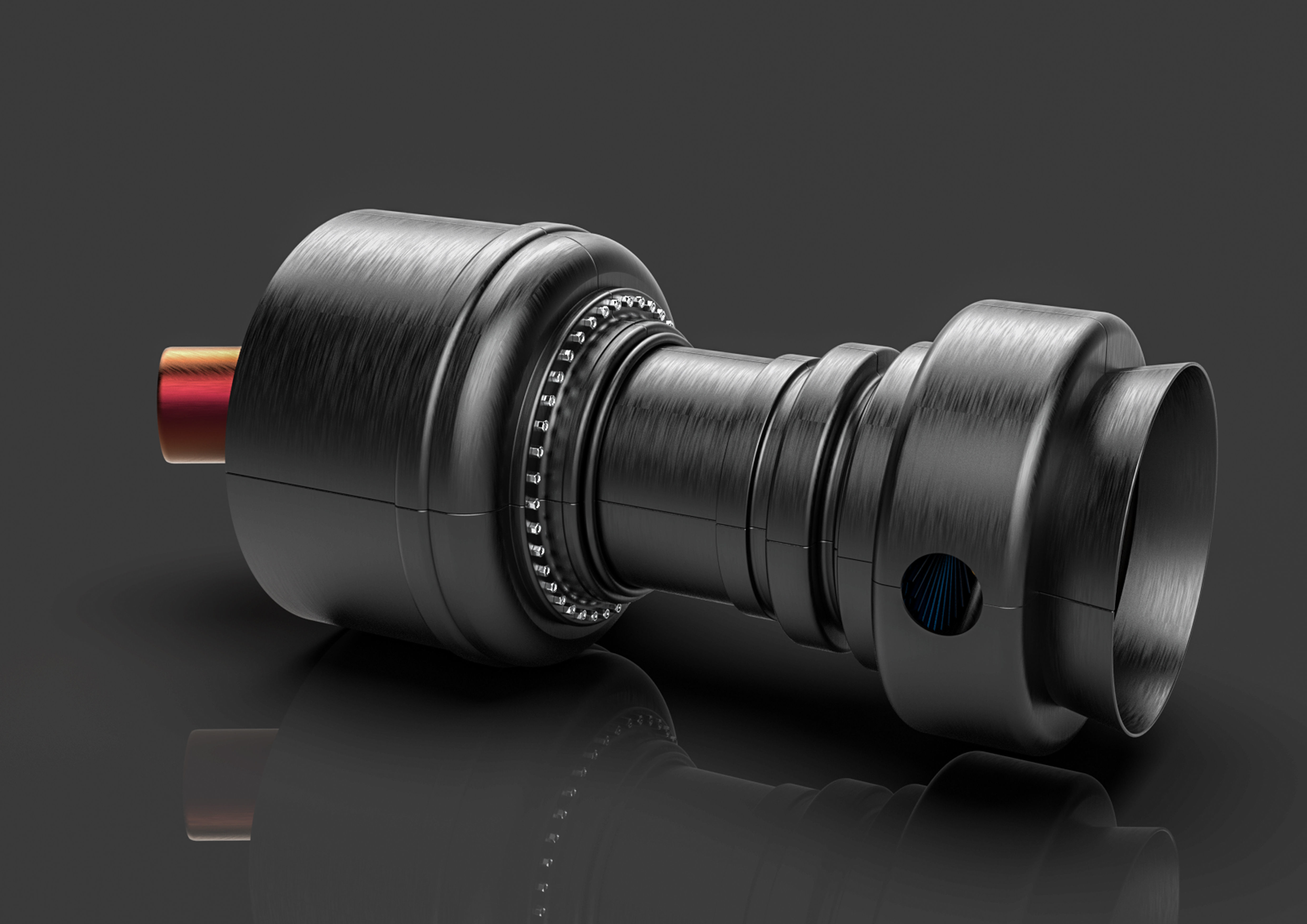 turbo turbine 3D model_2