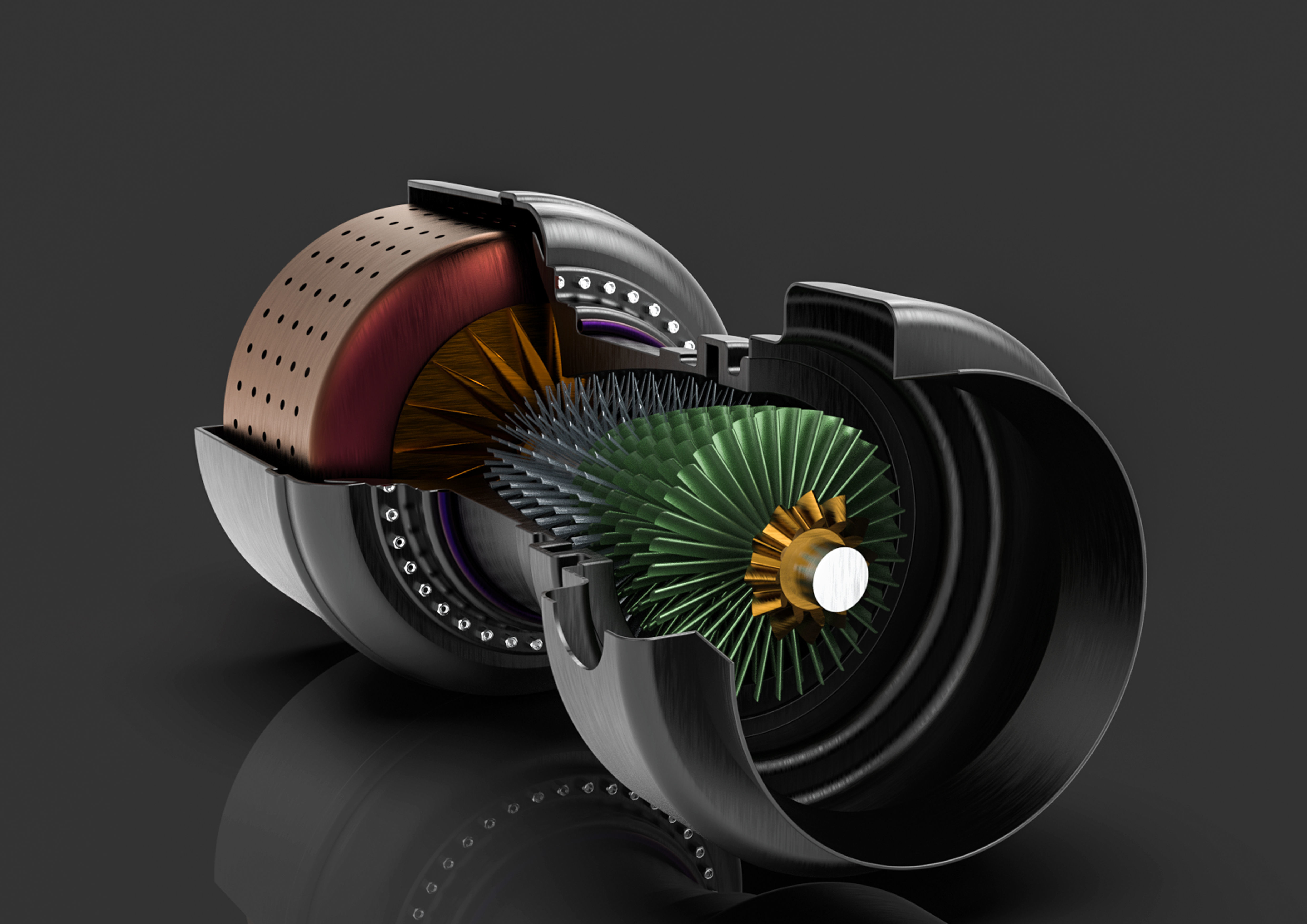 turbo turbine 3D model_3