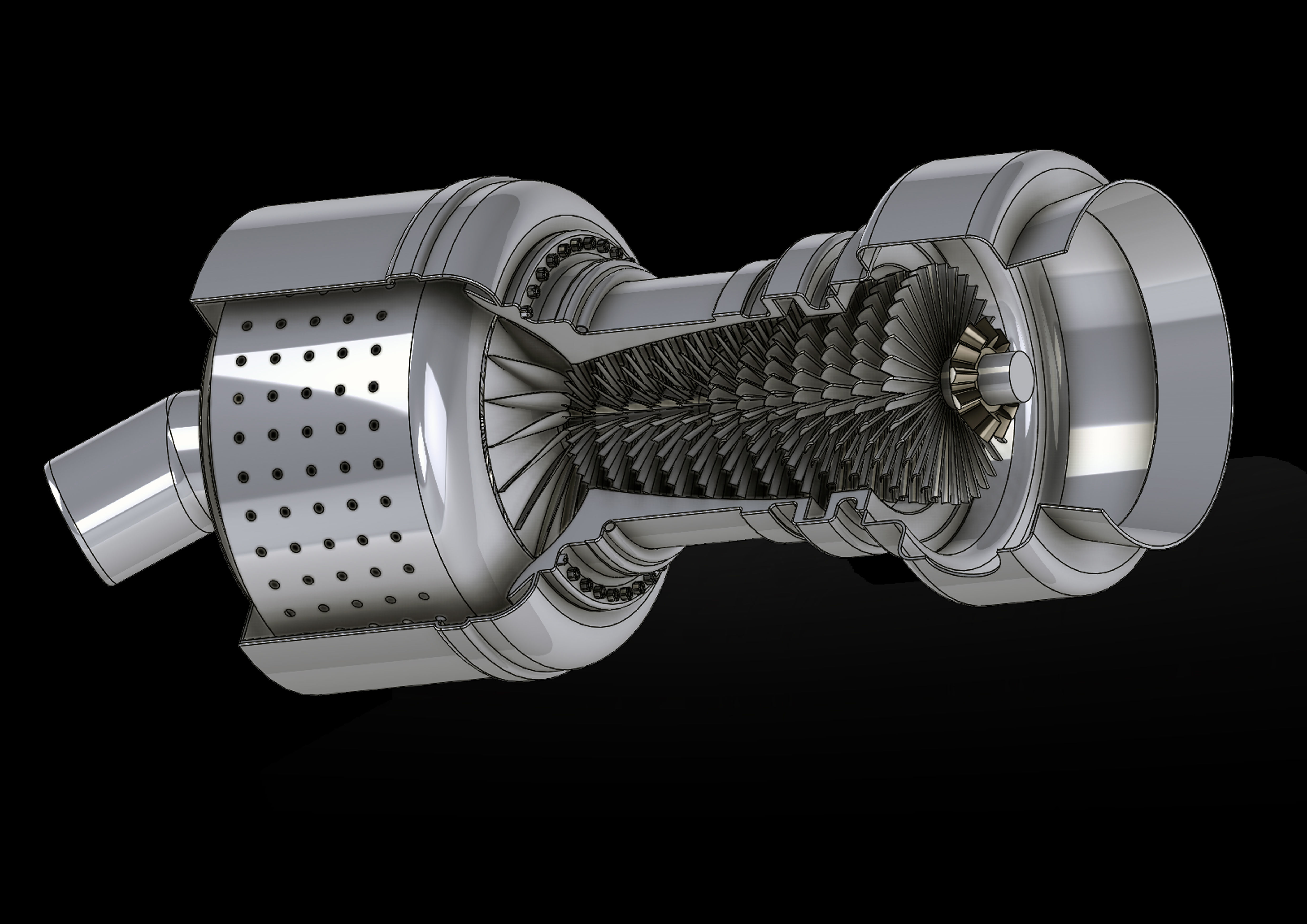 turbo turbine 3D model_8
