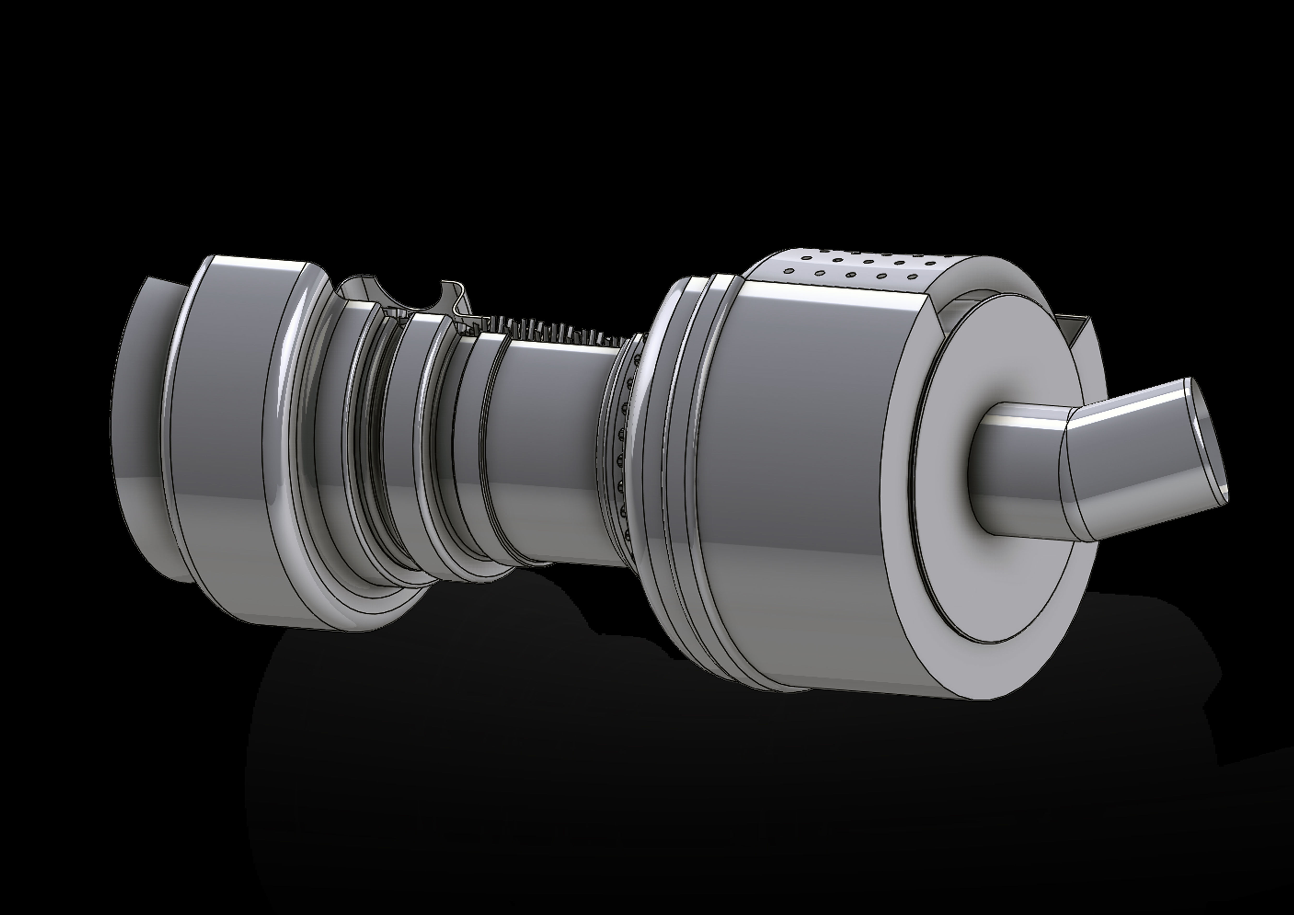 turbo turbine 3D model_12