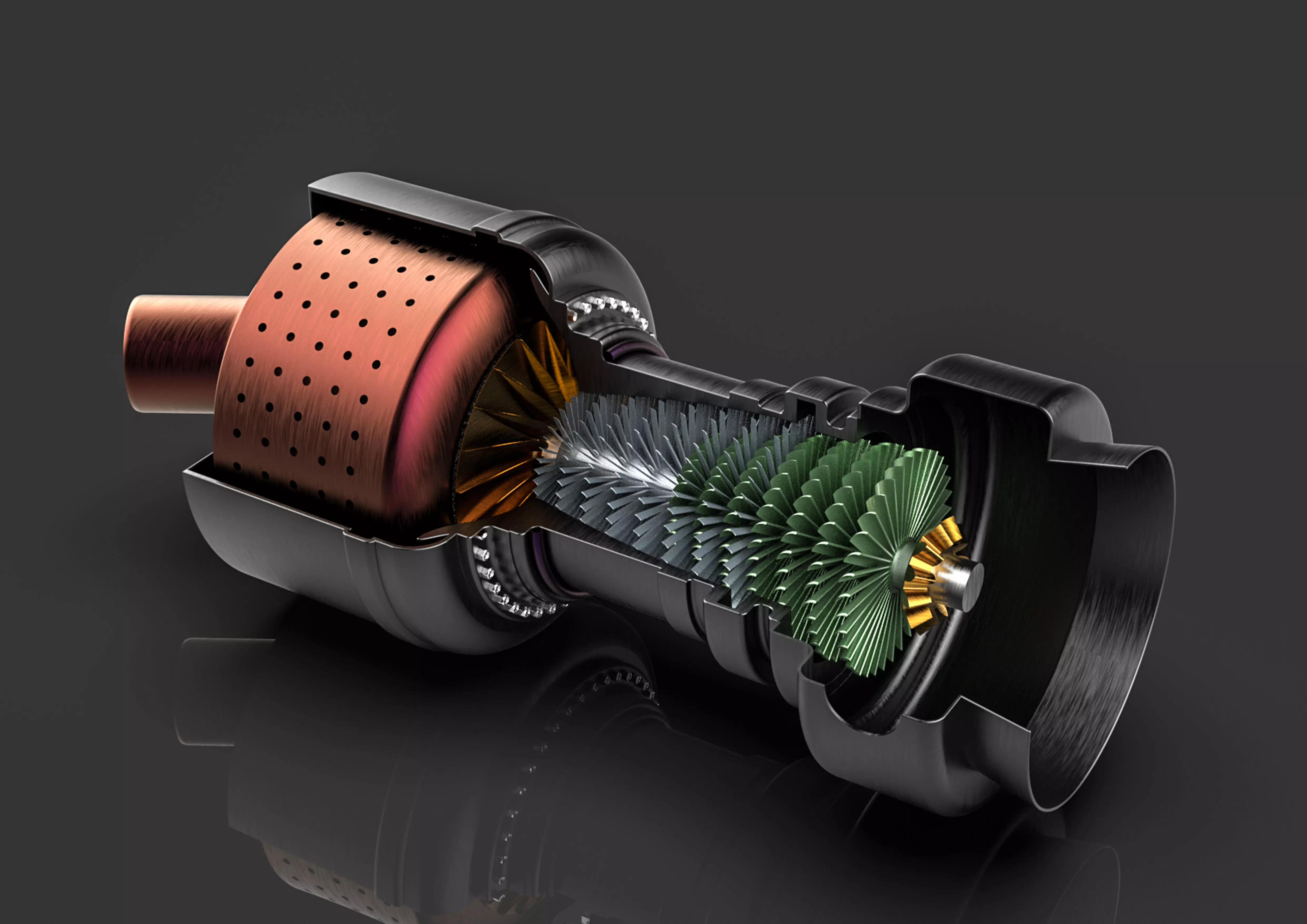 turbo turbine 3D model_0