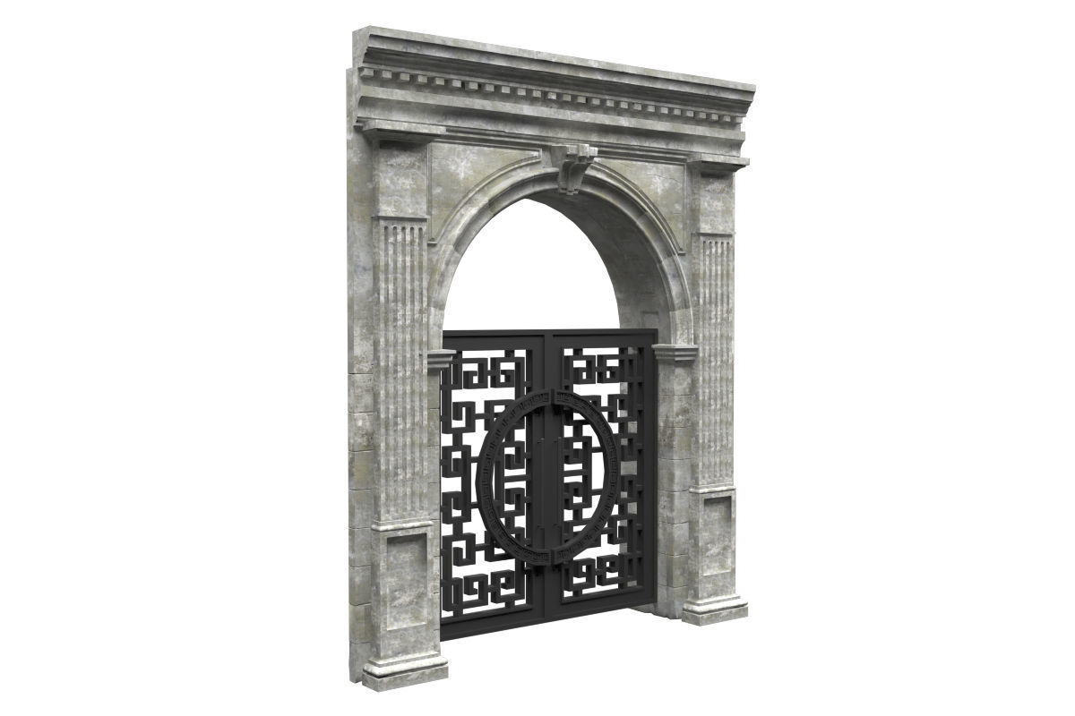 Antic Gate Collections 3D model_2